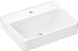 HANSGROHE XANUIA Q FONTEIN 500/390 MET KRAANGAT ZONDER OVERLOOP SMARTCLEAN WIT 61144450