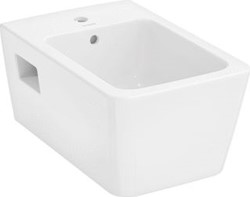 HANSGROHE ELUPURA ORIGINAL Q WANDBIDET 540 MET KRAANGAT EN OVERLOOP HYGIENEEFFECT WIT 62046450