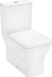 HANSGROHE ELUPURA ORIGINAL Q DUOBLOK 640 MET HORIZONTALE UITGANG AQUACHANNEL FLUSH MET OPBOUW RESERVOIR EN TOILETZITTING WIT 60206450
