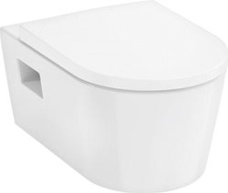HANSGROHE ELUPURA ORIGINAL S WANDCLOSET SET 540 AQUACHANNEL FLUSH MET TOILETZITTING MET SOFTCLOSE EN QUICKRELEASE WIT 60288450