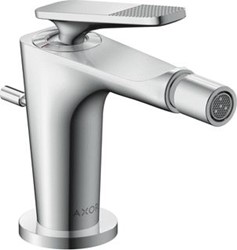AXOR CITTERIO C EENGREEPS BIDETMENGKRAAN MET POPUP TREKWASTE EN CUBIC CUT MAT ZWART 49211670