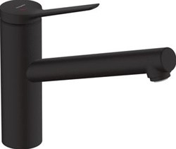 HANSGROHE ZESIS M33 EENGREEPS KEUKENMENGKRAAN 150 COOLSTART ECOSMART 1JET MAT ZWART 74813670