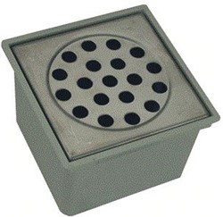 WAVIN ABS VLOERPUT RVS R GR 200X200 402 BC 8807500286