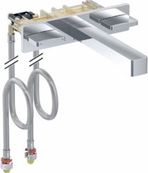 GEBERIT WASTAFELKRAAN (OPB) MECHANISCH CHROOM ATL KRAANG 116.463.21.1