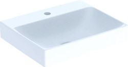 GEBERIT ONE WASTAFEL AFVOER VERTICAAL 50X40CM MET KRAANGAT KERATECT 505.020.01.6