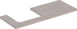 GEBERIT ONE WASTAFELBLAD VOOR OPZETWASTAFEL LINKS 120 CM EIKEN 505.305.00.5