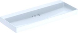 GEBERIT ONE WASTAFEL AFVOER HORIZONTAAL 120X48CM ZONDER KRAANGAT KERATECT 505.047.00.1