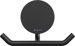 GEESA OPAL HANDDOEKHAAK DUBBEL ZWART 91721506
