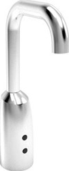 HANSA ELECTRA WASTAFELKRAAN 120MM MET VASTE UITLOOP BATTERIJ 6 V BLUETOOTH CHROOM 64442229