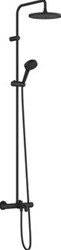 HANSGROHE VERNIS BLEND/CROMETTA 240 1JET SHOWERPIPE MET BADTHERMOSTAAT MAT ZWART 26899670