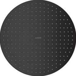 AXOR HOOFDDOUCHE 300 2JET PLAFONDBEVESTIGING INBOUW MAT ZWART 35305670