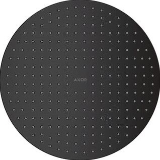 AXOR HOOFDDOUCHE 300 2JET PLAFONDBEVESTIGING INBOUW MAT ZWART 35305670