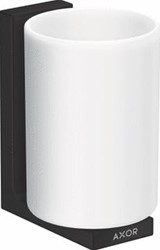 AXOR UNIVERSAL RECTANGULAR TANDENBORSTELHOUDER MAT ZWART 42604670