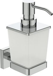 IDEAL STANDARD ZEEPDISPENCER ENKEL IOM SQUARE HO 159MM BASISVORM HOEKIG FLACON E2252AA