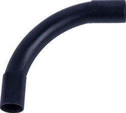 PIPELIFE POLVALIT BOCHT INSTALLATIEBUIS 19MM 13MM KUNSTSTOF MET MOF ZWART RAL9005 UVS 1196901552
