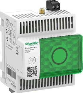 SCHNEIDER ELECTRIC ECOSTRUXURE PANEL SERVER ADVANCED DATALOGGER ENERGY SERVER 110-277 VAC/DC