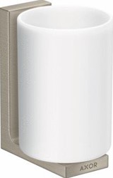 AXOR TANDENBORSTELHOUDER BRUSHED NICKEL 42604820