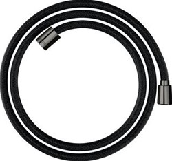 AXOR DOUCHESLANG TEXTIEL 1,60 M MET KONISCHE EN CYLINDRISCHE MOER POLISHED BLACK CHROME 28259330