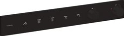 HANSGROHE HG THERMOSTAT CONCEALED RAINSELECT 5 FUNCTIONS FINISH SET MATT BLACK 15384670