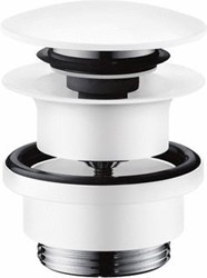 AXOR AFVOERGARNITUUR AFVOERPLUG MET OVERLOOP DN32 MAT WIT 51300700