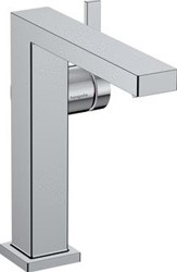 HANSGROHE TECTURIS E 1-GATS WASTAFELKRAAN BM 150 FINE COOLSTART MET PUSH OPEN MET VASTE UITLOOP VOORSPRONG 15.7CM CHROOM 73042000