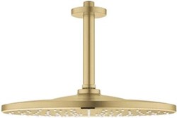 GROHE RAINSHOWER 310 HOOFDDOUCHESET ROND PLAFOND MONO 9,5 L/M COOL SUNRISE GEBORSTELD 26560GN0