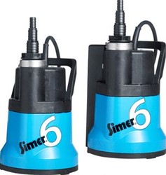 SIMER VUILWATERDOMPELPOMP MOTORBEHUIZING ALU (IP) IP68