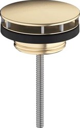 HANSGROHE AFVOERPLUG / WASTE G1/4 GEBORSTELD BRONS (VOOR WASTAFELS ZONDER OVERLOOP) 50001140