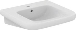 IDEAL STANDARD CONTOUR 21+ | WASTAFEL 600X555X175 MM IN GLANZEND WIT AFWERKING 1 KRAANGAT MET OVERLOOP | SMARTGUARD+ E3617HY