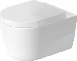 DURAVIT ME BY STARCK WANDCLOSET DIEPSPOEL RIMLESS MET HYGIENEFLUSH 37X54CM MAT WIT  251809AC00