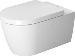 DURAVIT ME BY STARCK WANDCLOSET DIEPSPOEL 37X57CM MET VERDEKTE BEVESTIGING MAT WIT  252809AC00