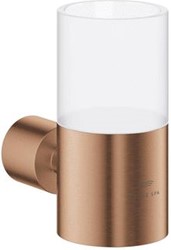 GROHE ATRIO NEW CLASSIC GLAS-/ZEEPHOUDER ZONDER GLASDEEL BRUSHED WARM SUNSET  40884DL0