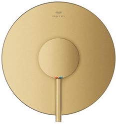 GROHE ATRIO NEW CLASSIC AFBOUWDEEL VOOR INBOUW DOUCHEKRAAN ZONDER OMSTEL ROND BRUSHED COOL SUNRISE  24354GN0