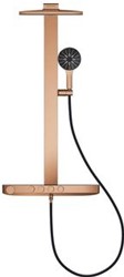GROHE RAINSHOWER AQUA DOUCHESYSTEEM MET SMARTCONTROL DOUCHEKRAAN THERM. MET HOOFDD- ROND 36CM 2ST. HOH=15CM MET HANDDOUCHE 13CM 3 ST. WARM SUNSET  101680DA00