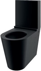 DELABIE MONOBLOCO S21 toilet met reservoir RVS 304 mat zwart 110390BK