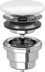 VILLEROY EN BOCH NIET-AFSLUITBAAR VENTIEL 32MM 680800AM
