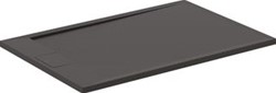 IDEAL STANDARD ULTRA FLAT S I.LIFE | DOUCHEBAK RECHTHOEKIG 1200X900X30 MM IN ZWART AFWERKING T5221FV