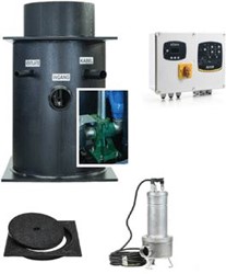 DAB WATERPOMPUNIT (VUILWATER/REGEN) POMPPUT PE 814  60186851