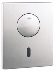 GROHE TECTRON SKATE BEDIENINGSPLAAT INFRAROOD EN HANDMATIG BEDIEND 240V INBOUW 15.6X19.7CM RVS  37419SD0