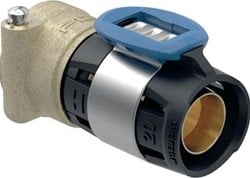 GEBERIT COMPACT FLOWFIT OVERGANG SILICIUMBRONS D25 620.562.00.1