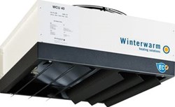 WINTERWARM WCU 40 EC CIRCULATIEVENTILATOR 3300M3/H WAAIER 350MM WORP 5-9 METER IP30 HXBXD 400X580X560MM GW4014EC