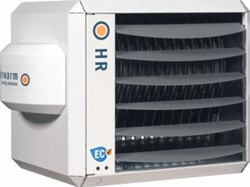 WINTERWARM HR10 EC GASGESTOOKTE HOOGRENDEMENT LUCHTVERWARMER EC VENTILATOR 12KW 1600-2200M3/H GM10AAUWEC