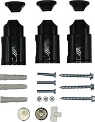 DRL LISA COMPACT BEVEST. SET BLACK 199011