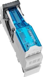 WOHNER NH-ZEKERINGLASTSCHEIDER NH000 QUADRON VOOR 60CLASSIC 125A 33802
