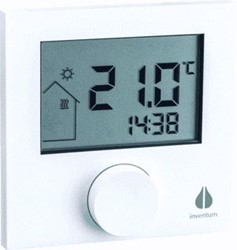 INVENTUM COMFORTZONE KAMERTHERMOSTAAT DRAADLOOS MET DISPLAY