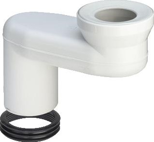 VIEGA SPRONGBOCHT 100/110 MET SPRONG 180MM. WIT. 294 885
