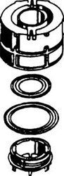 GROHE KOLFJE COMPLEET 43544000