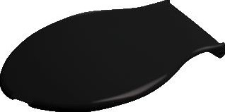 REZI CLOSETDEKSEL BA3240 ZWART