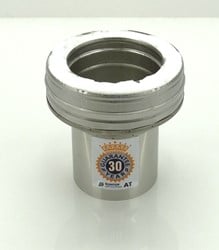 Metaloterm dubbelwandig