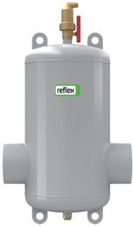 Reflex lucht-/vuilafscheider